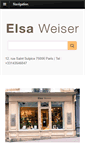 Mobile Screenshot of elsaweiser.com